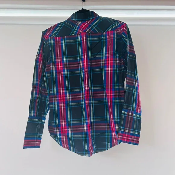 J.Crew Garçon Classic Shirt in Stewart Tartan Cotton Poplin - Picture 6 of 7